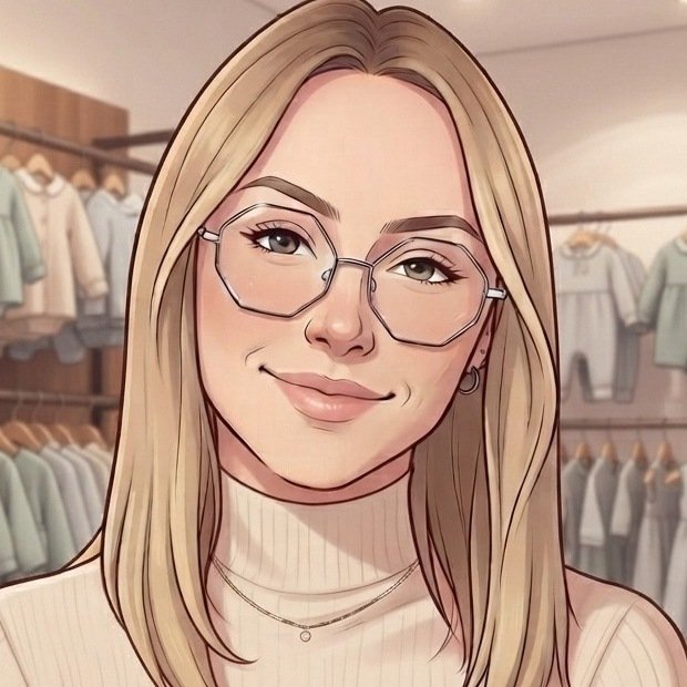 Retrato da Gabi, assistente comercial